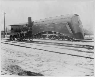 Illustration for article titled The Zeppelin Train, The Aerotrain And Other Classic Streamlined Trains